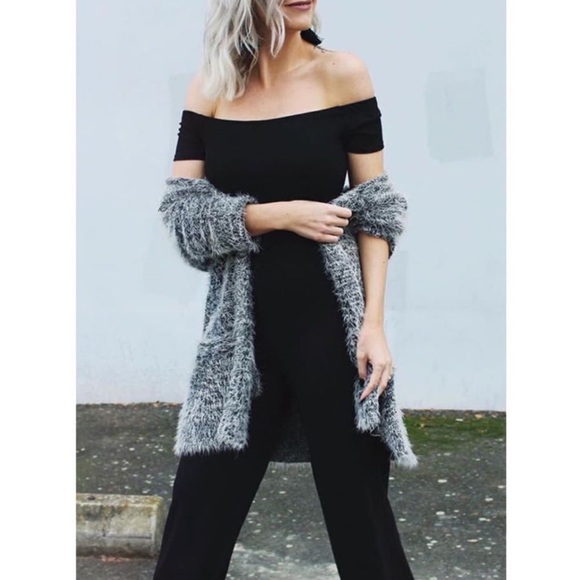 Lulus off the shoulder jumpsuit - Picture 5 of 10